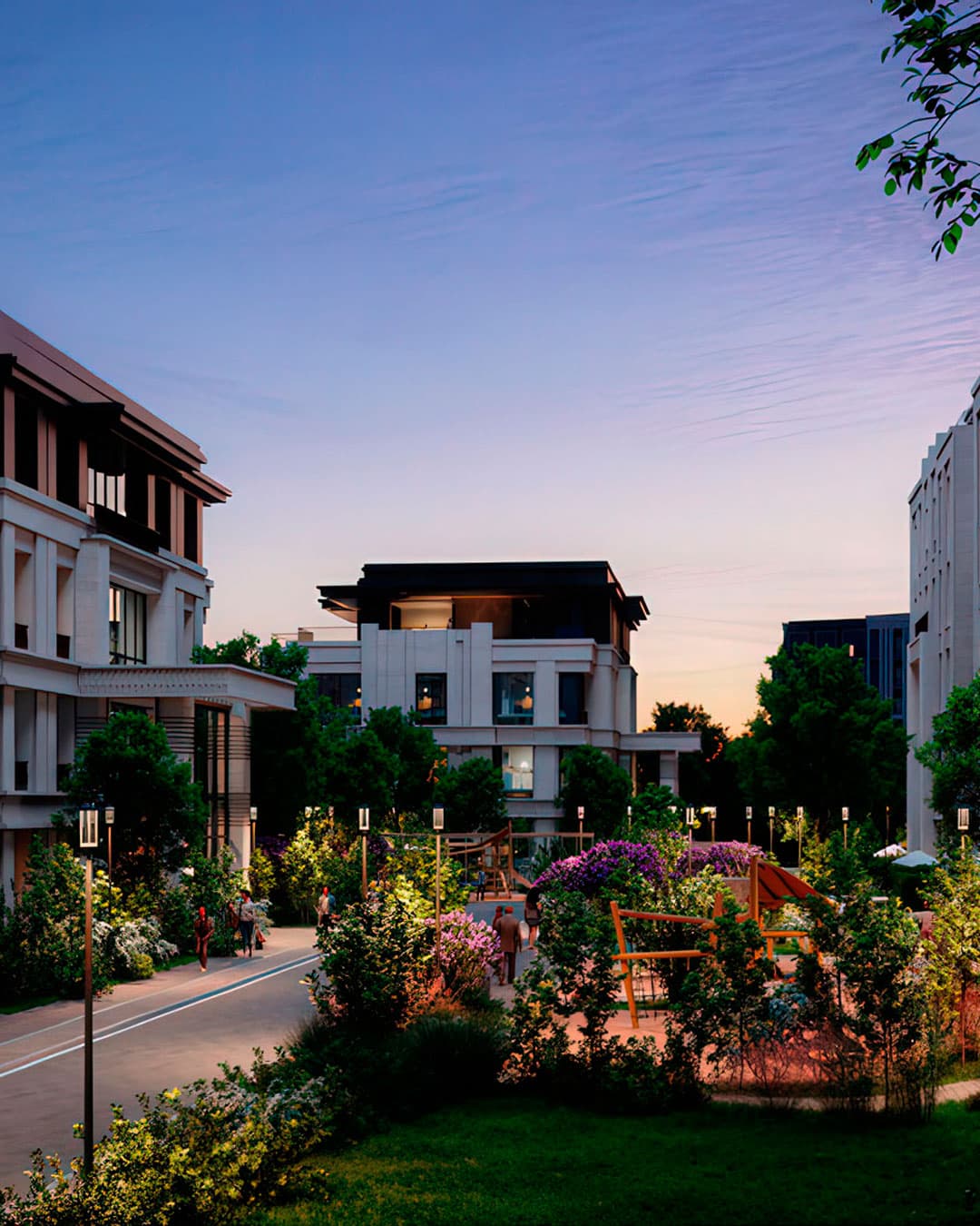 Камерные резиденции с собственными двориками задают тон приватности | Архив пресс-службы