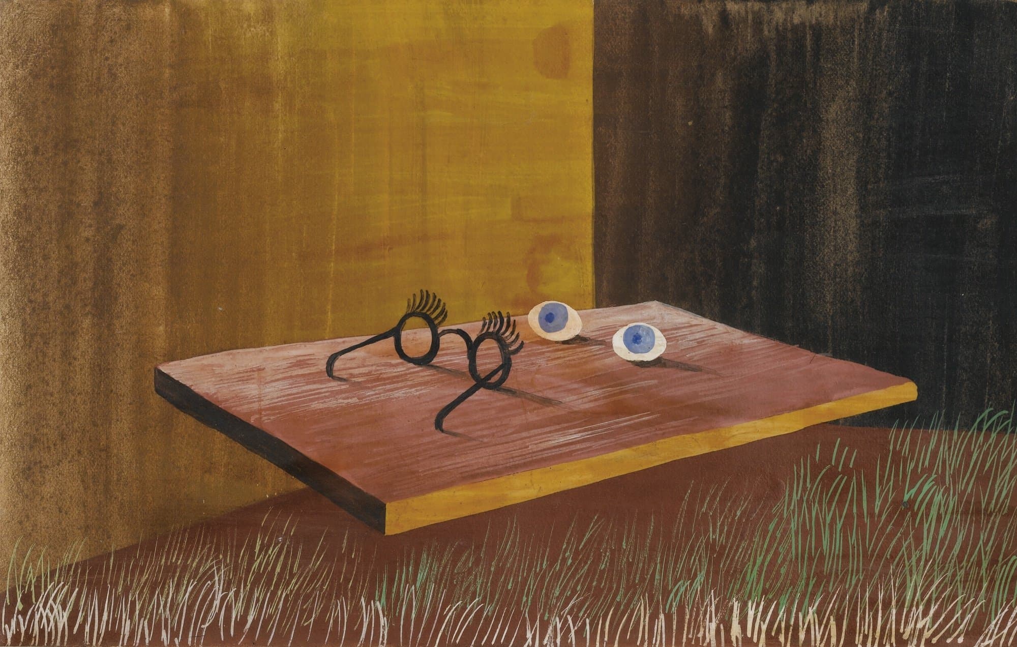 Ojos sobre la mesa, 1938
