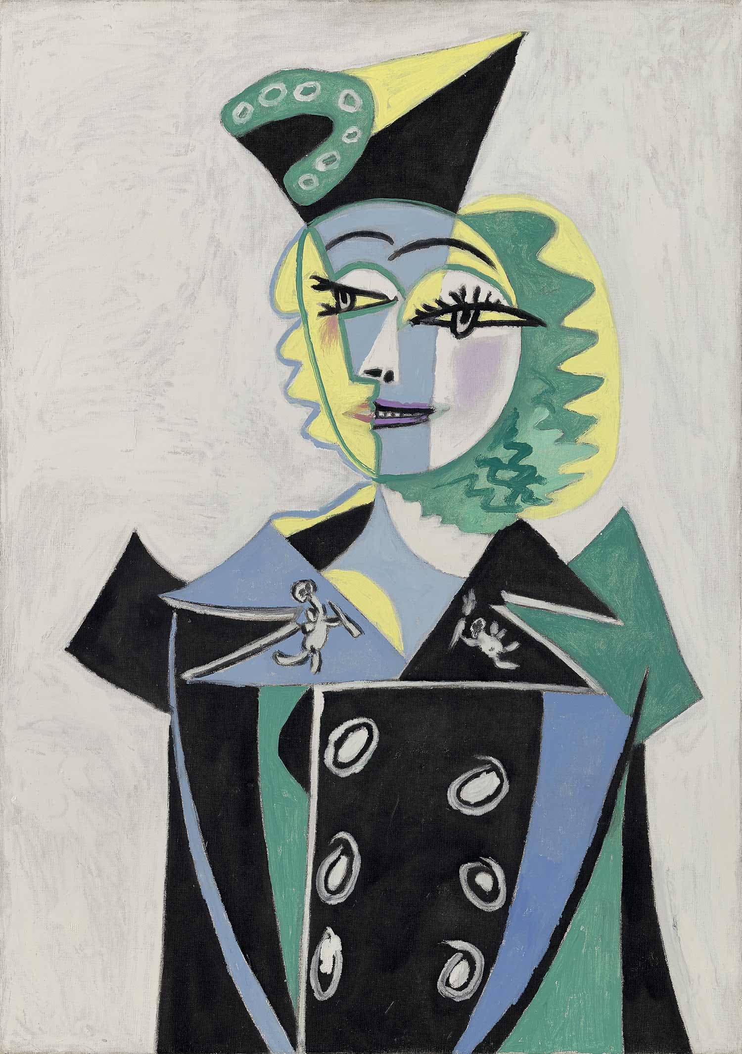Portrait of Nusch Éluard, Pablo Picasso, 1937