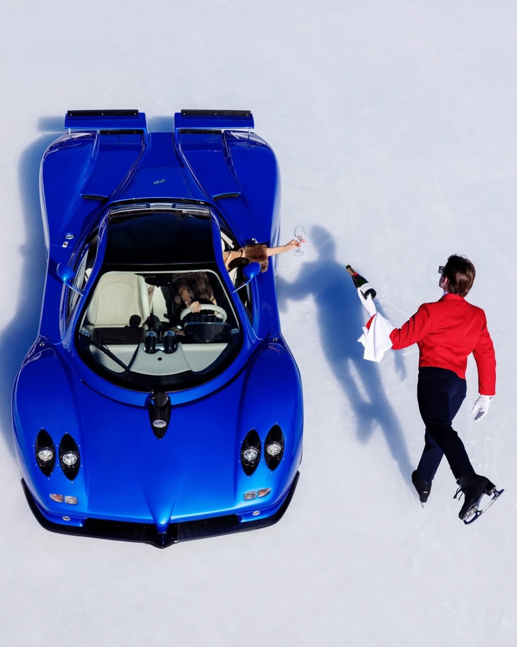 The I.C.E. St. Moritz: мұз үстіндегі автофестиваль