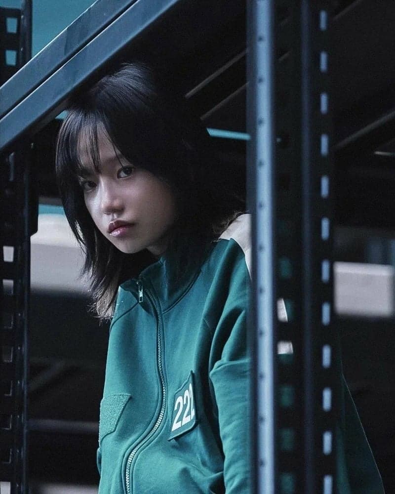 Чо Юри, кадр из сериала «Игра в кальмара» | Netflix