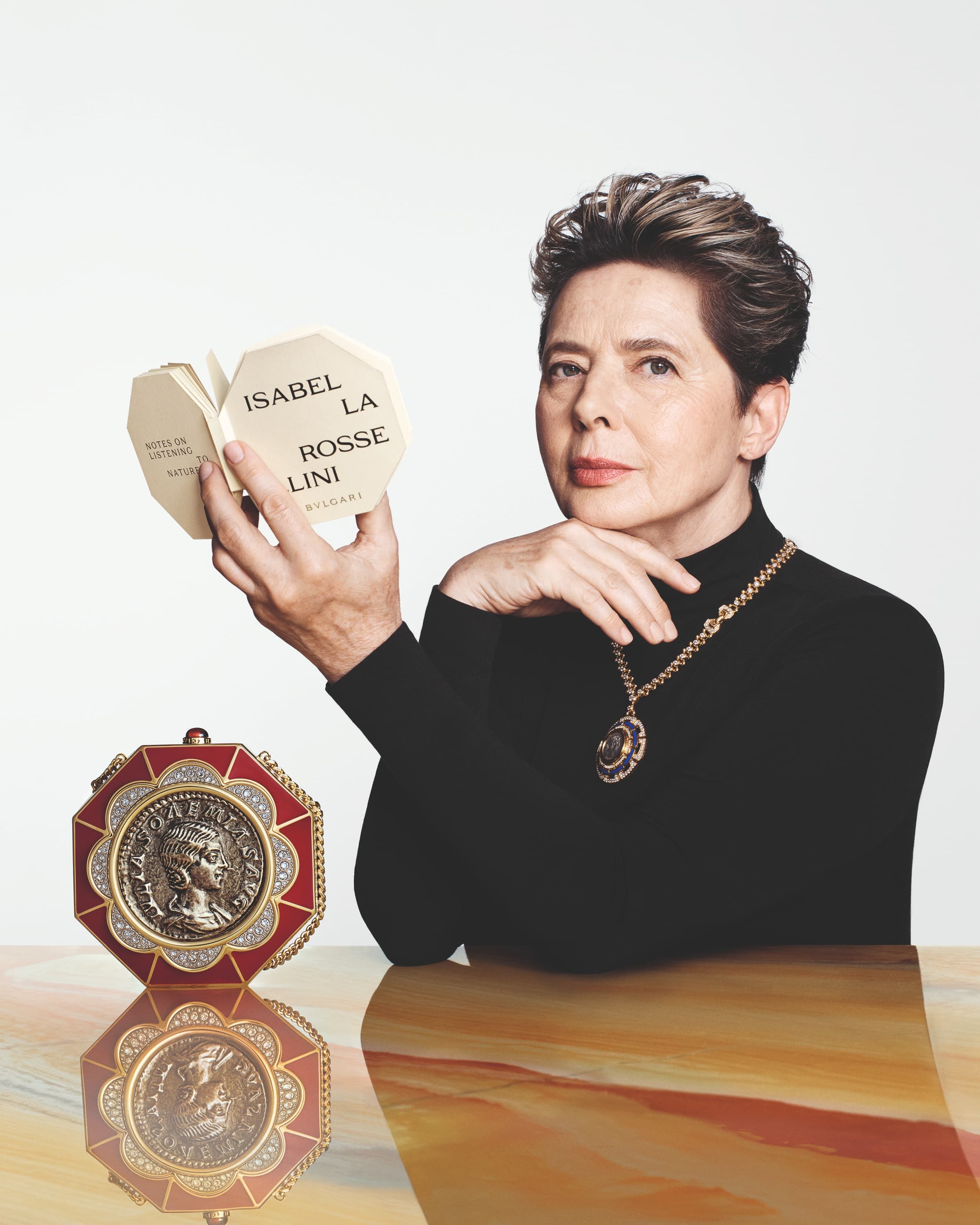Актриса Изабелла Росселлини | Итан Джеймс | Пресс-служба Bvlgari 