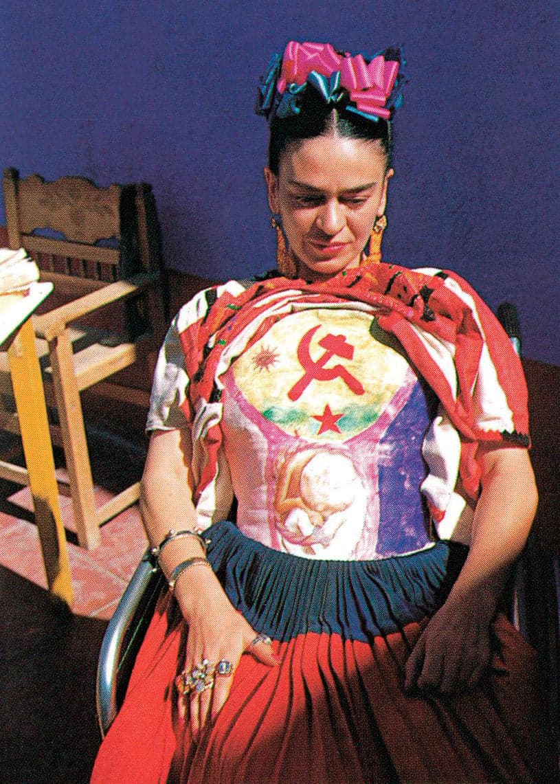 Фрида Кало в гипсовом корсете, 1950-е.