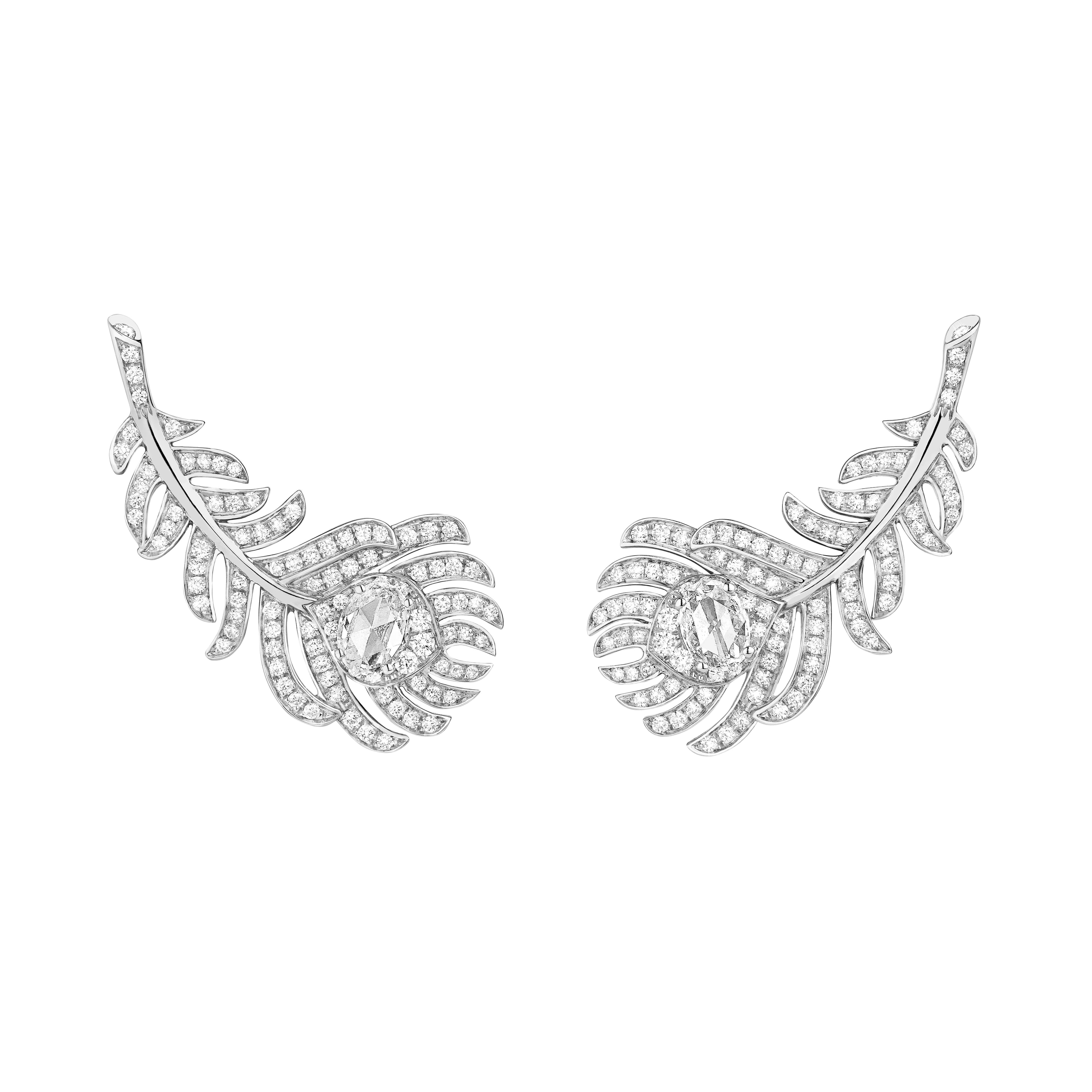 Plume de Paon шеге сырғасы
