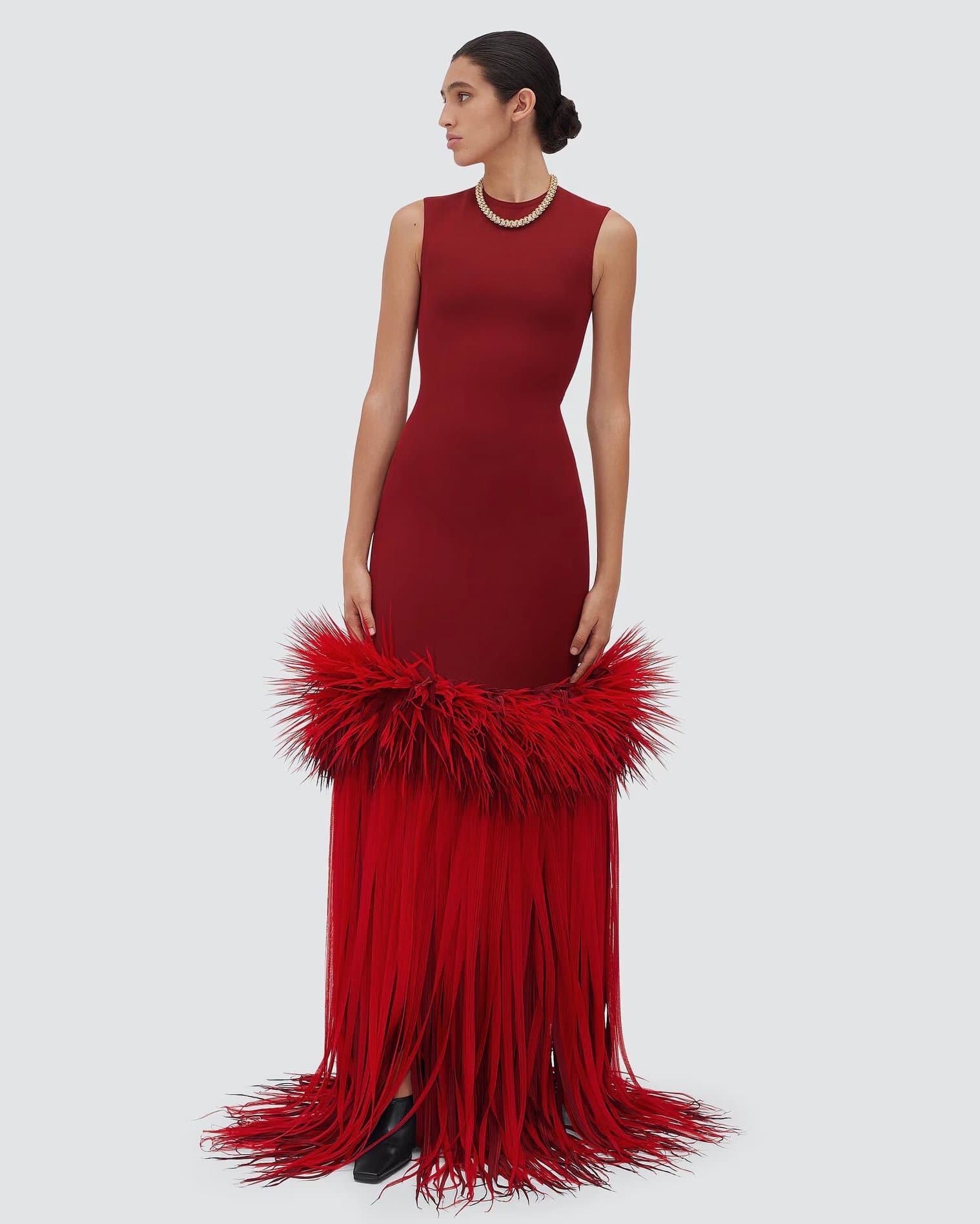 BOTTEGA, Вискозды органзадан жасалған көйлек | Фото: bottegaveneta.com