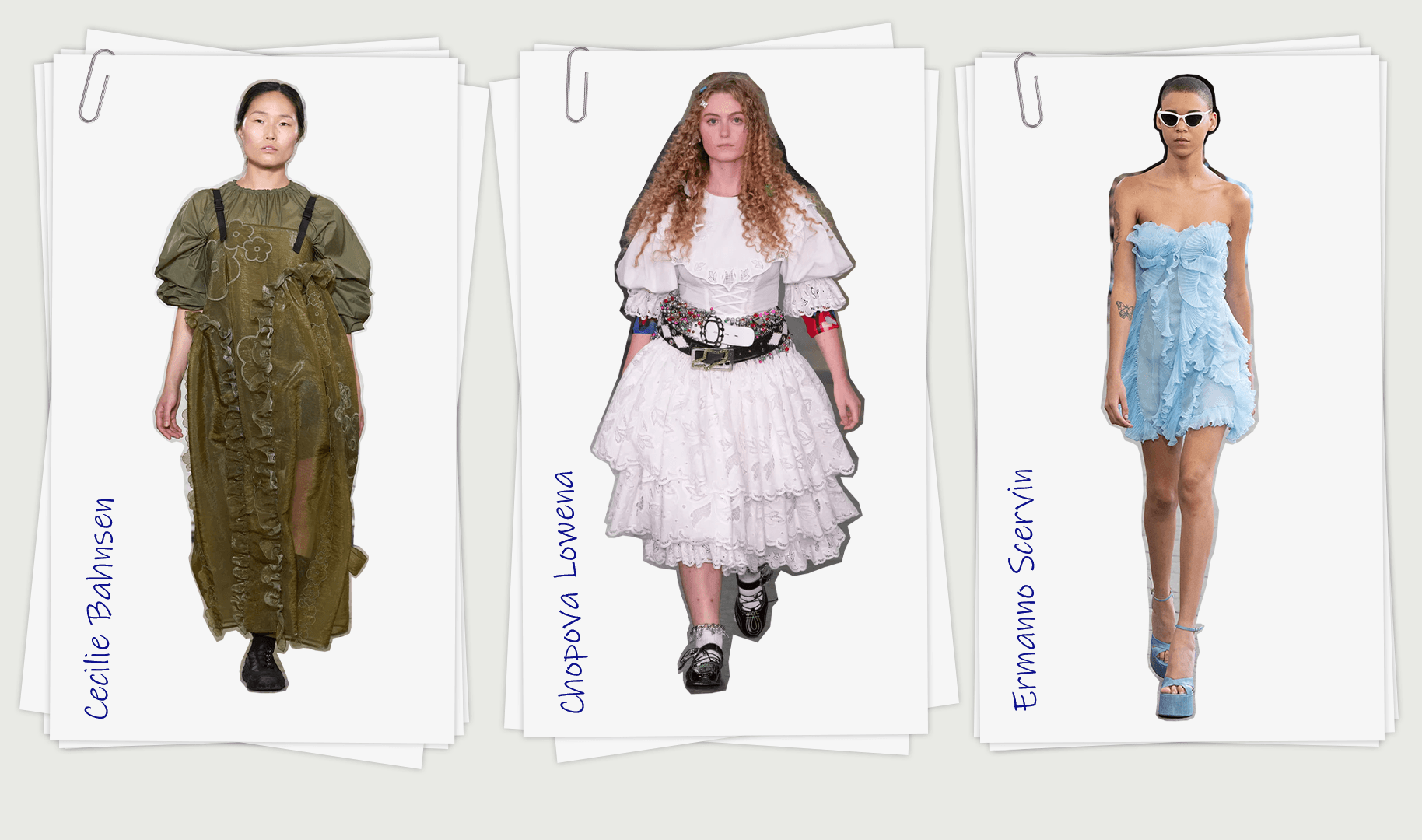 Оборки, рюши, воланы – романтика снова в моде