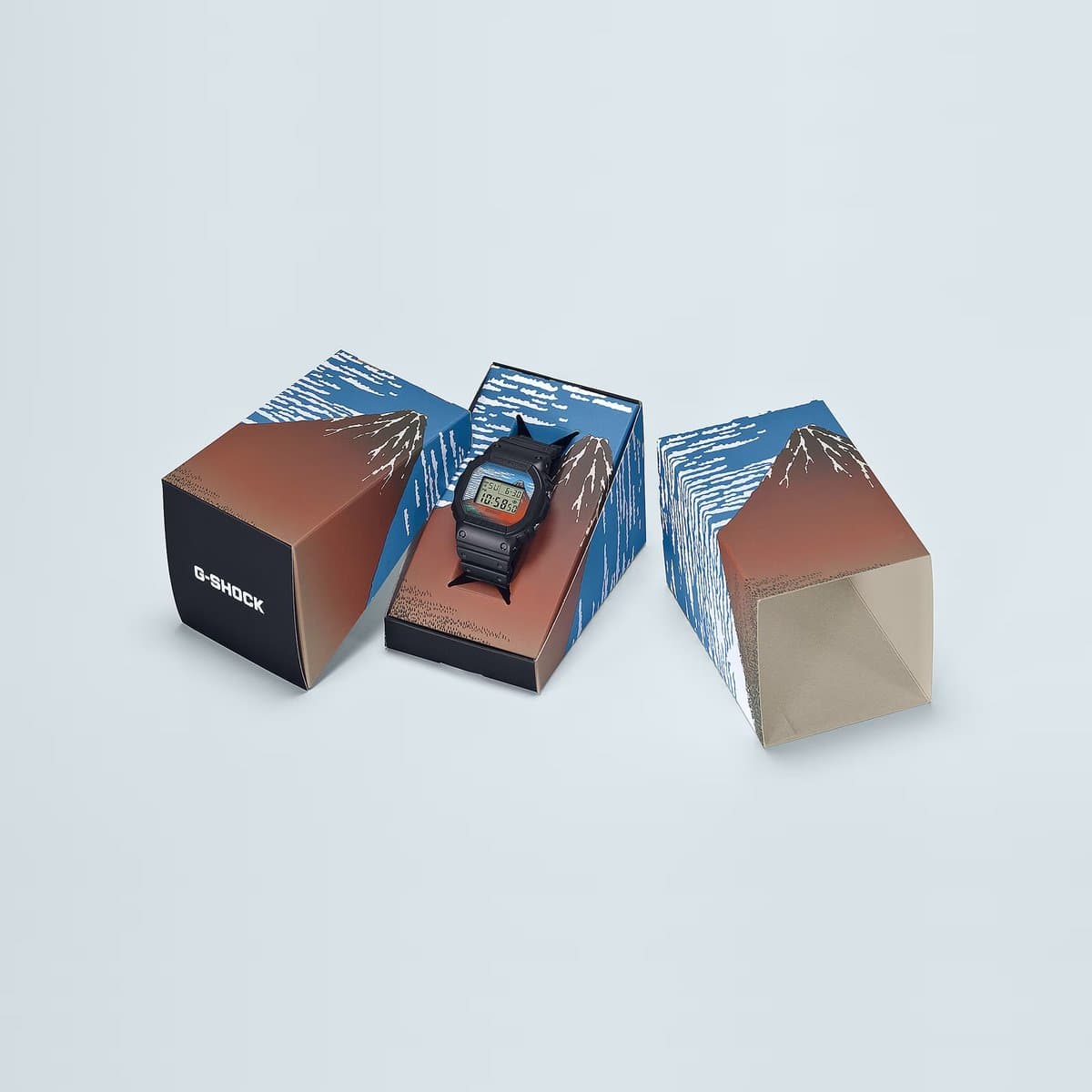 G-SHOCK выпустит часы с принтами гравюр Кацусики Хокусая