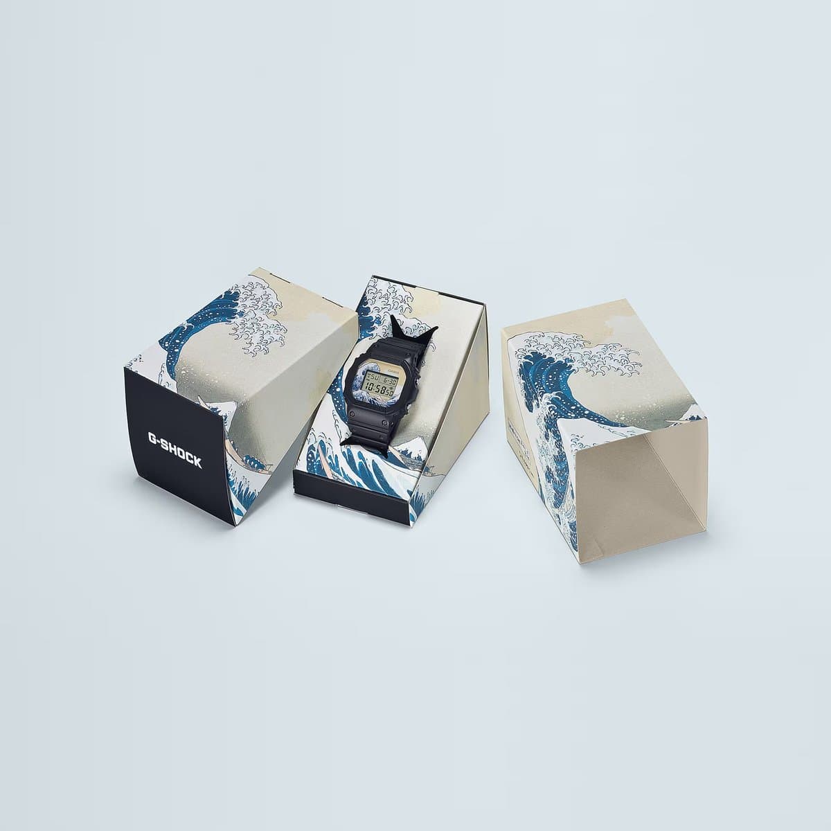 G-SHOCK выпустит часы с принтами гравюр Кацусики Хокусая