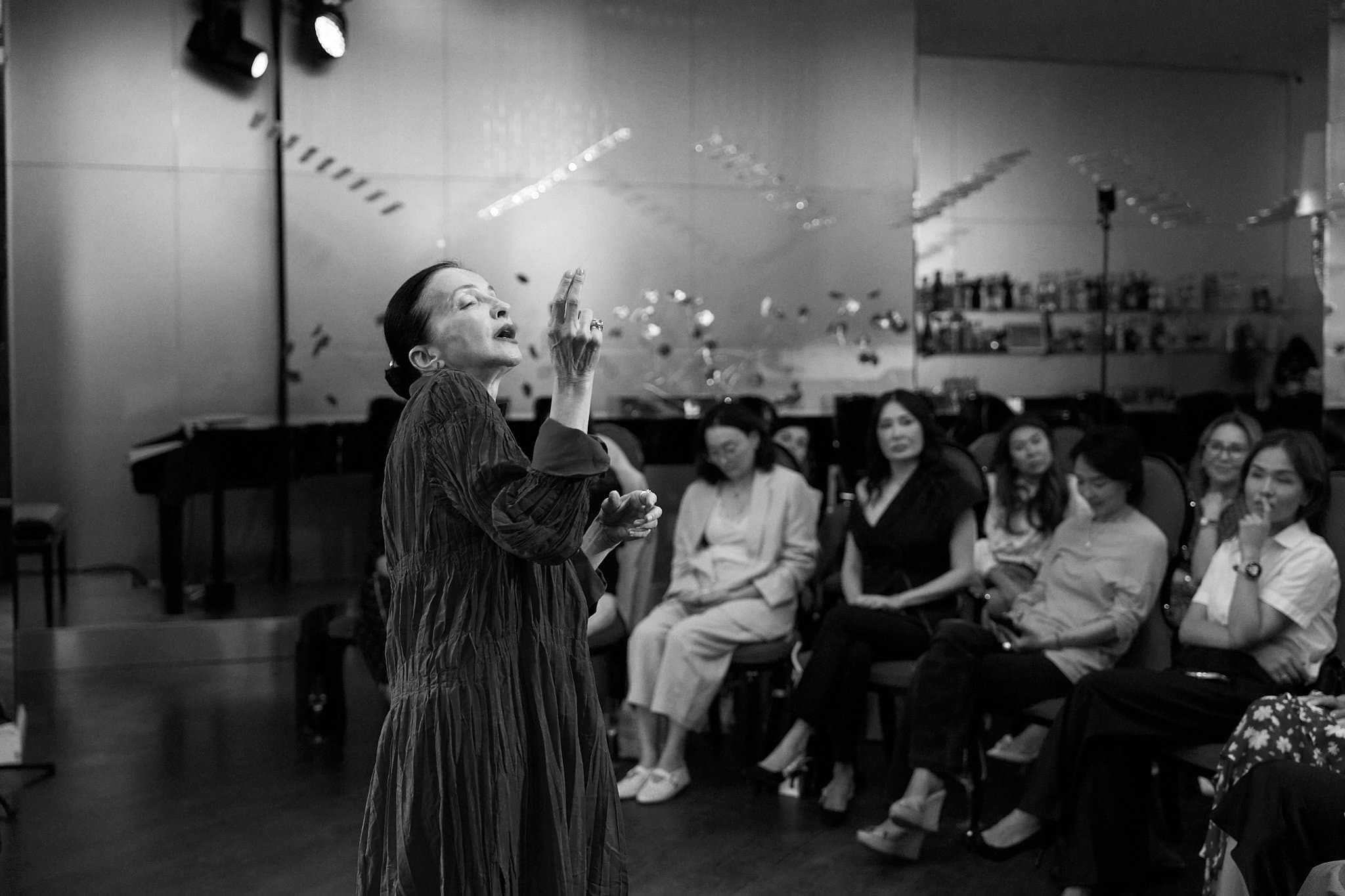 Как прошла встреча с Аллой Сигаловой в клубе 418