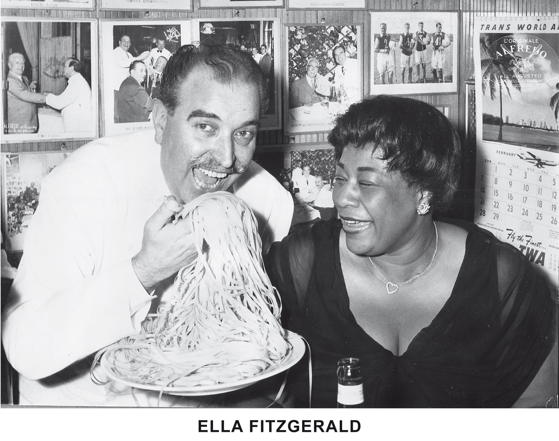 Элла Фицджеральд мен Альфредо Ди Лелио | Баспасөз қызметінің мұрағатынан