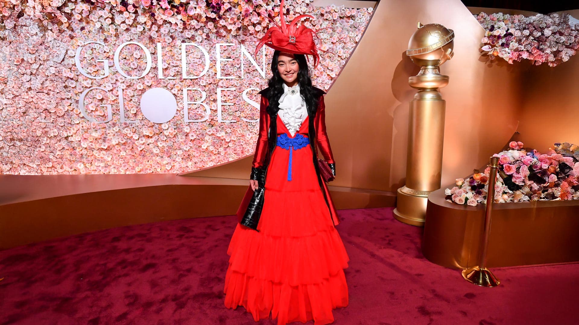 Аянат Ксенбай на 83-й ежегодной церемонии вручения премии «Золотой глобус», состоявшейся 11 января 2026 года в Беверли-Хиллз, Калифорния | Getty Images