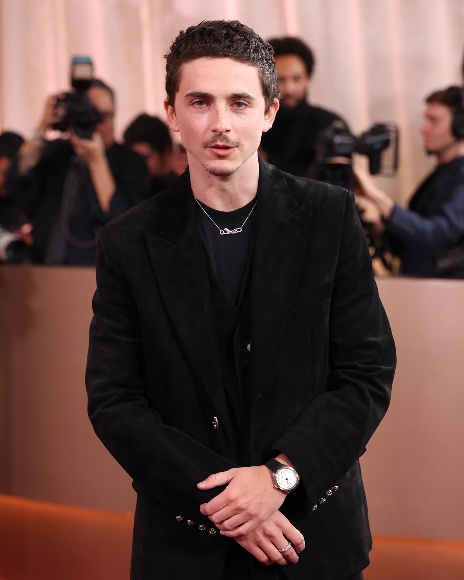 Тимоти Шаламе на 83-й ежегодной церемонии вручения премии «Золотой глобус», состоявшейся 11 января 2026 года в Беверли-Хиллз, Калифорния | Getty Images