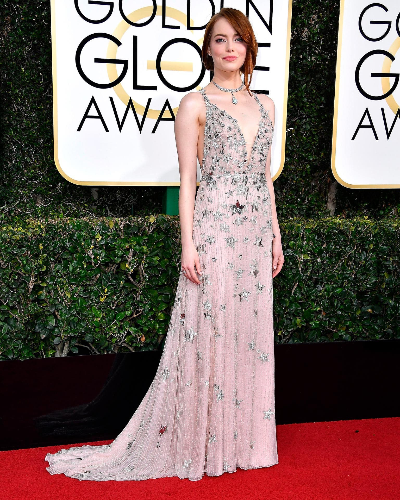 Актриса Эмма Стоун посетила 74-ю ежегодную церемонию вручения премии «Золотой глобус» 8 января 2017 года в Беверли-Хиллз, Калифорния | Getty Images