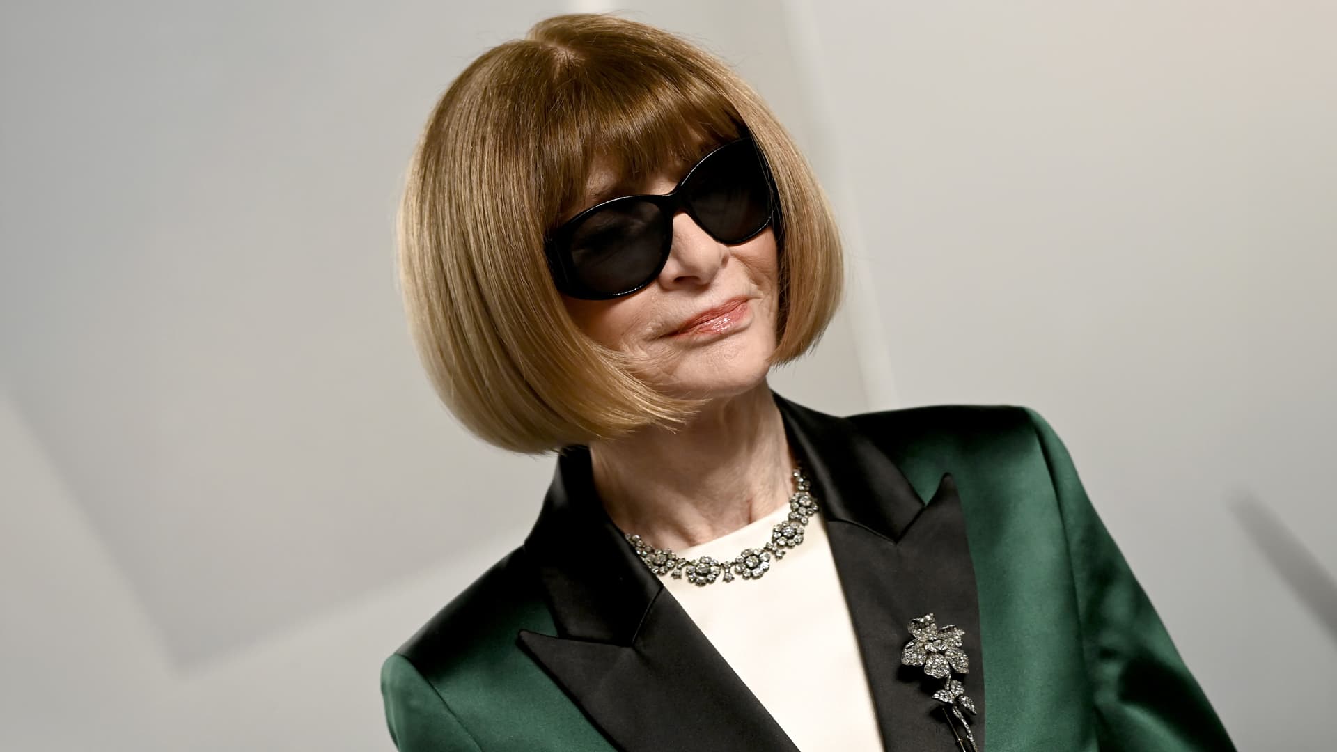 Анна Винтур посетила вечеринку Vanity Fair, посвященную премии «Оскар» 2026 года, которую организовал Марк  Гуидуччи в Музее искусств округа Лос-Анджелес 15 марта 2026 года в Лос-Анджелесе, Калифорния | Getty Images