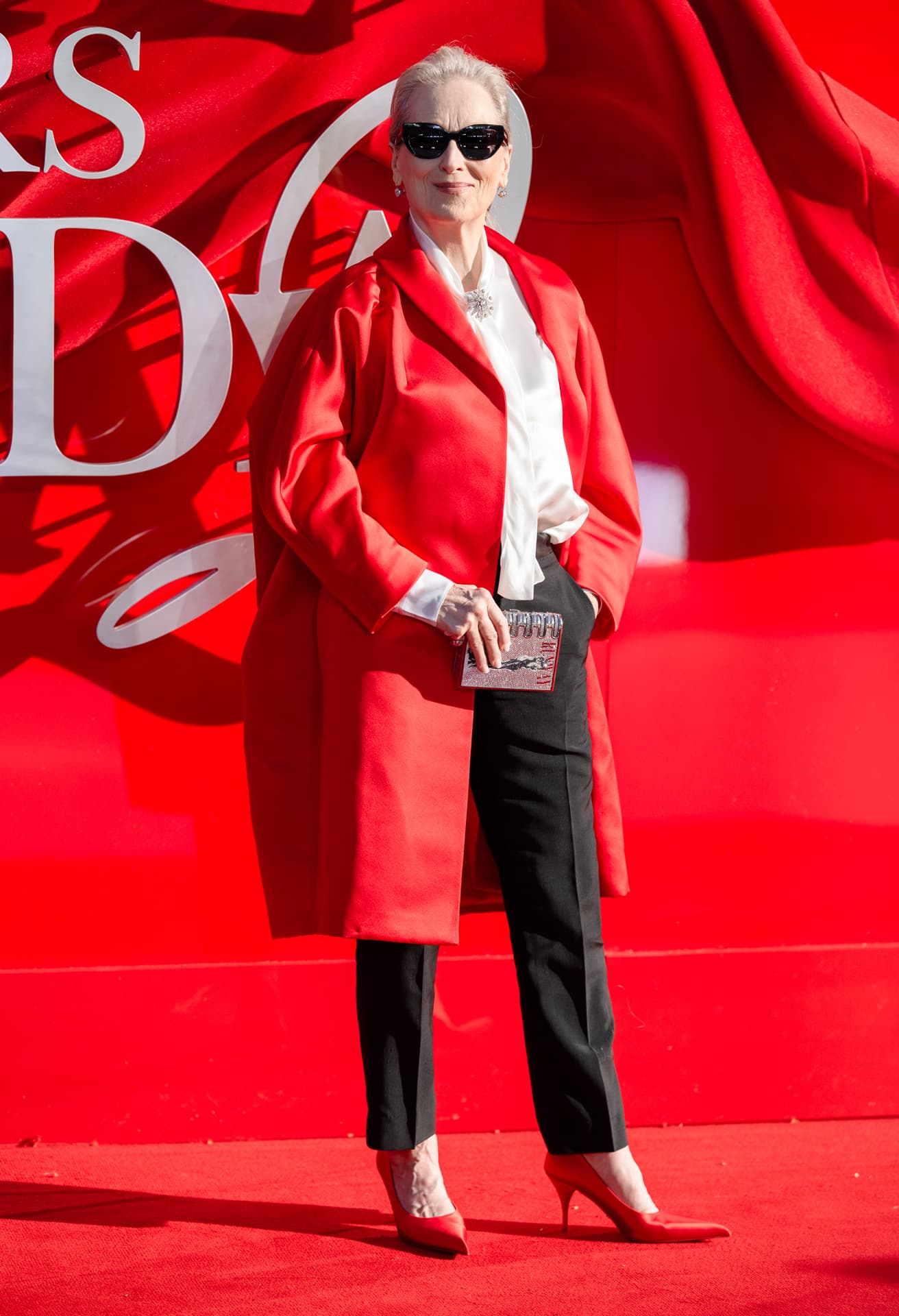 Мэрил Стрип посетила европейскую премьеру фильма «Дьявол носит Prada – 2» на Лестер-сквер 22 апреля 2026 года в Лондоне, Англия | Getty Images