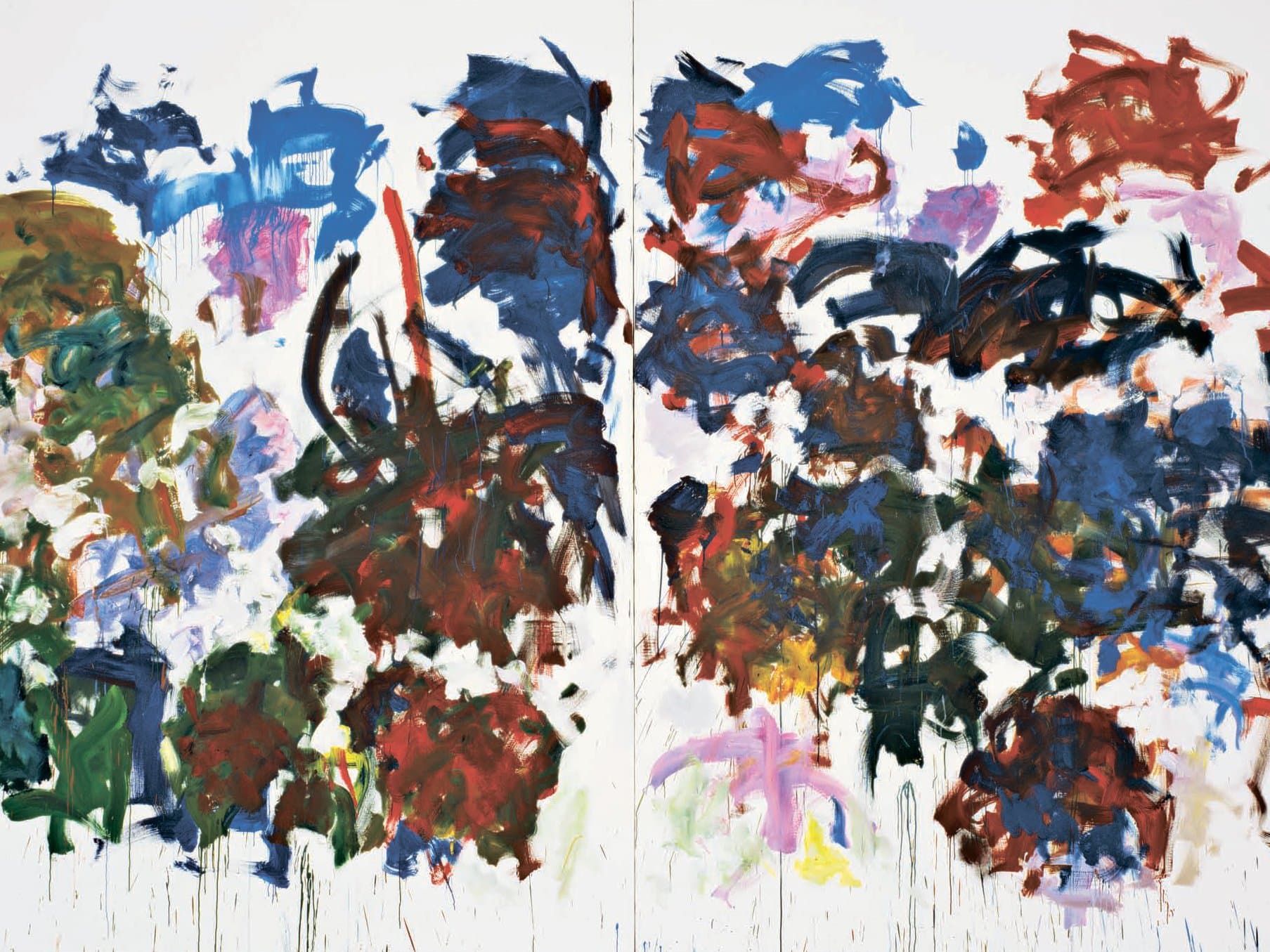 JOAN MITCHELL, Sunflowers, 1990–1991 | joanmitchellfoundation.org