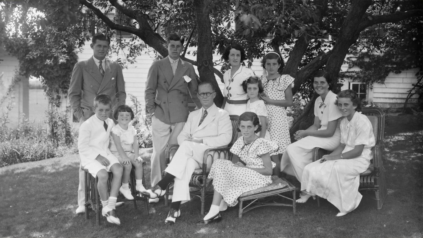 Семья Кеннеди, 1930 год | Getty Images