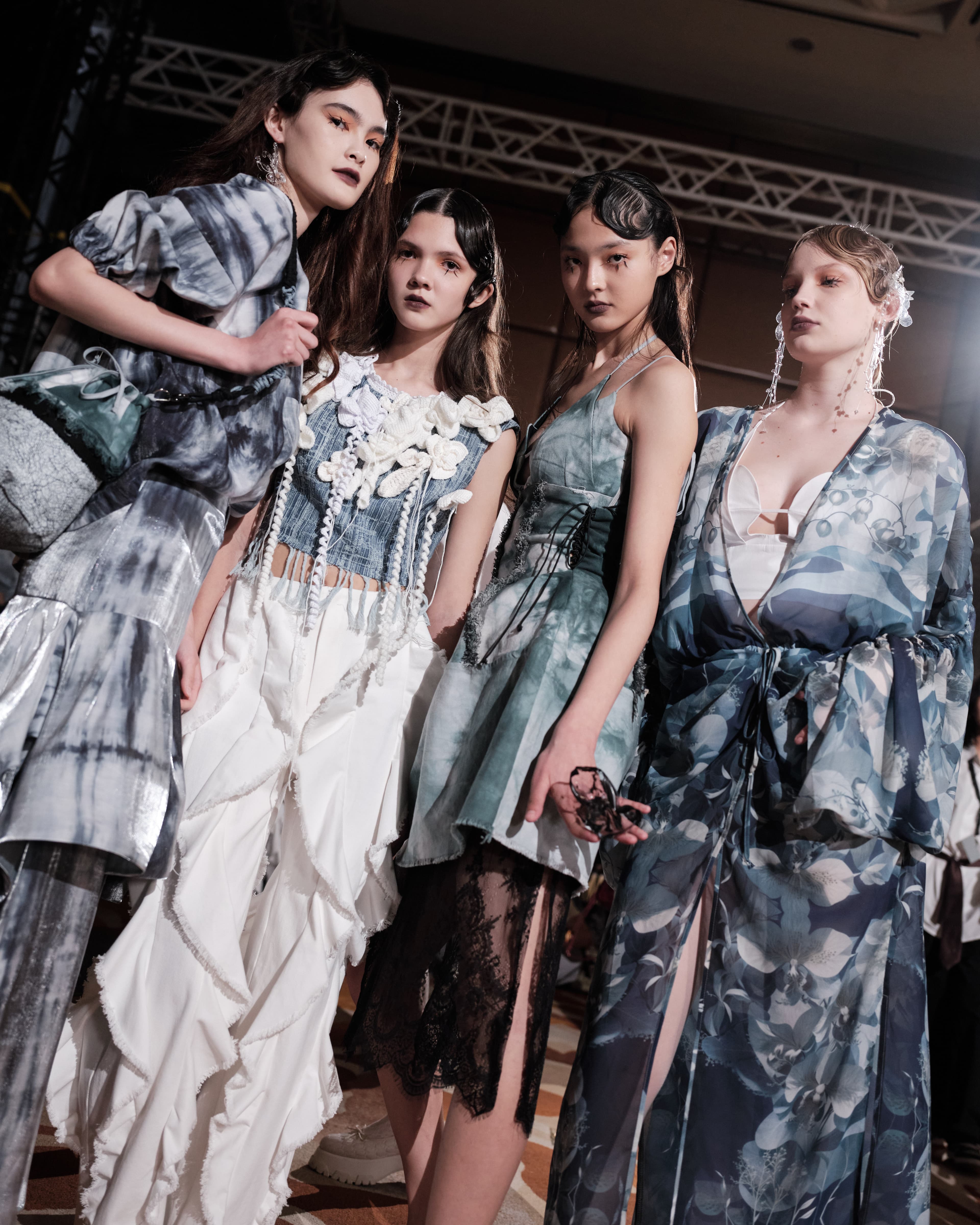 Бэкстейдж показа Cut A Dash на Visa Fashion Week