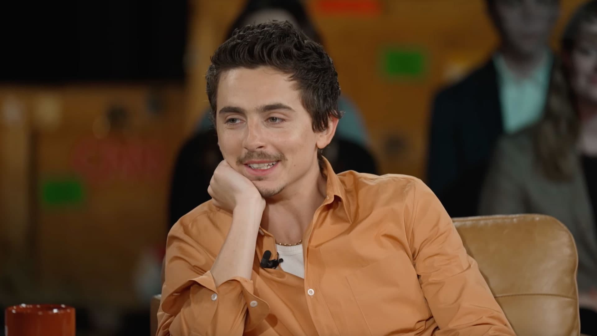 Тимоти Шаламе | Стоп‑кадр из шоу CNN & Variety Town Hall: Timothée Chalamet and Matthew McConaughey | YouTube / Variety