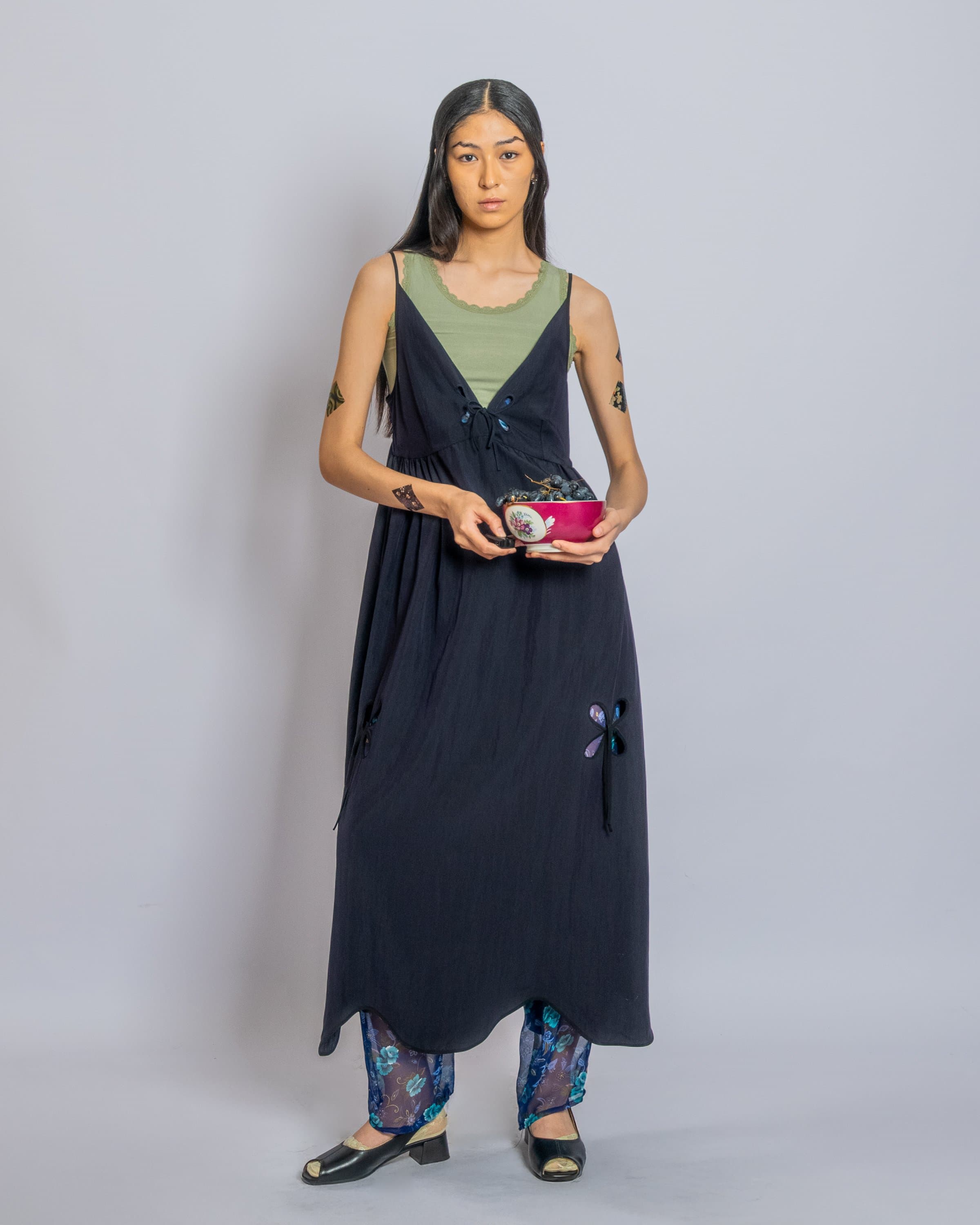 J.KIM көктем-жаз 2026 көрсетілімінің сахна сыртынан көрініс