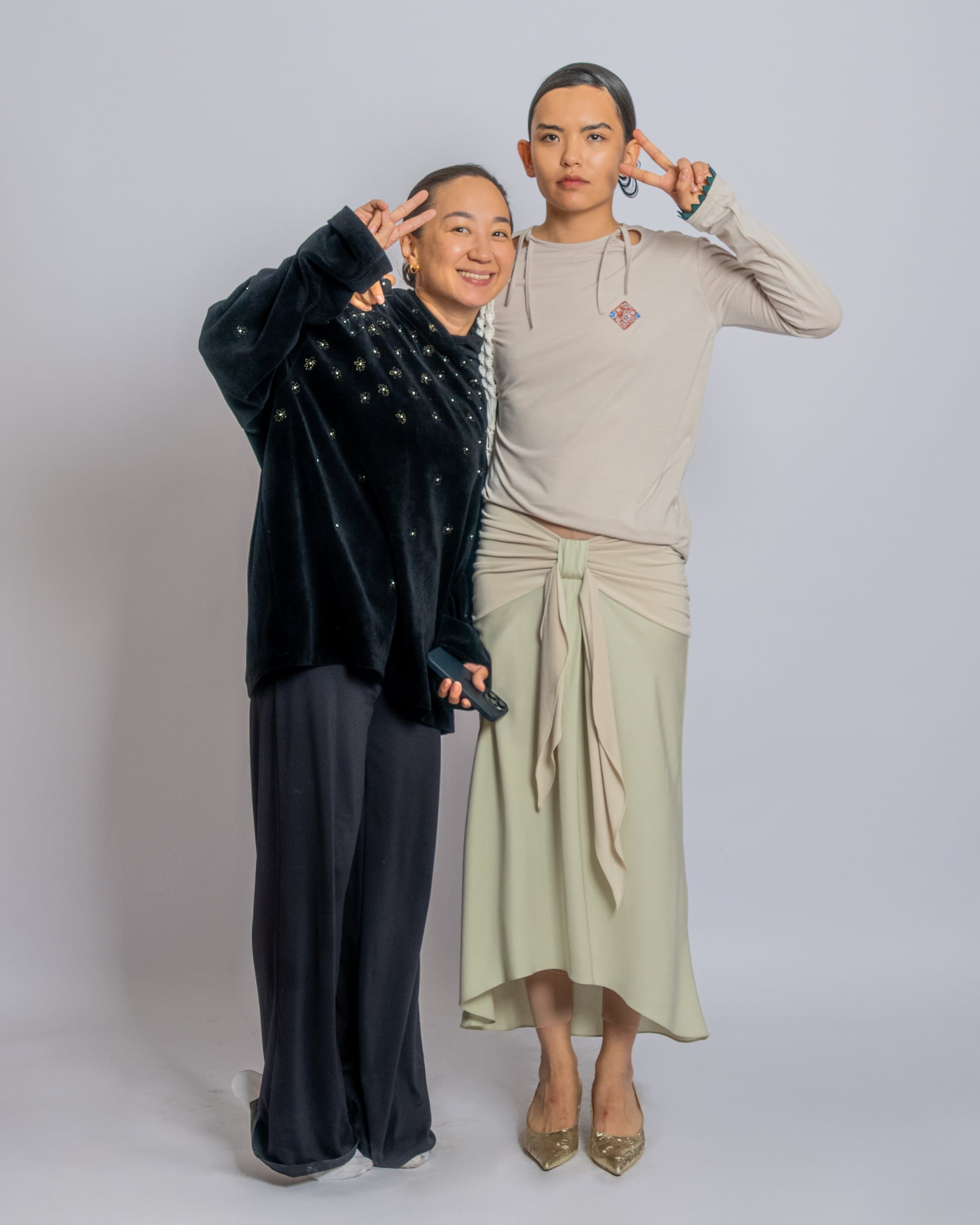 J.KIM көктем-жаз 2026 көрсетілімінің сахна сыртынан көрініс