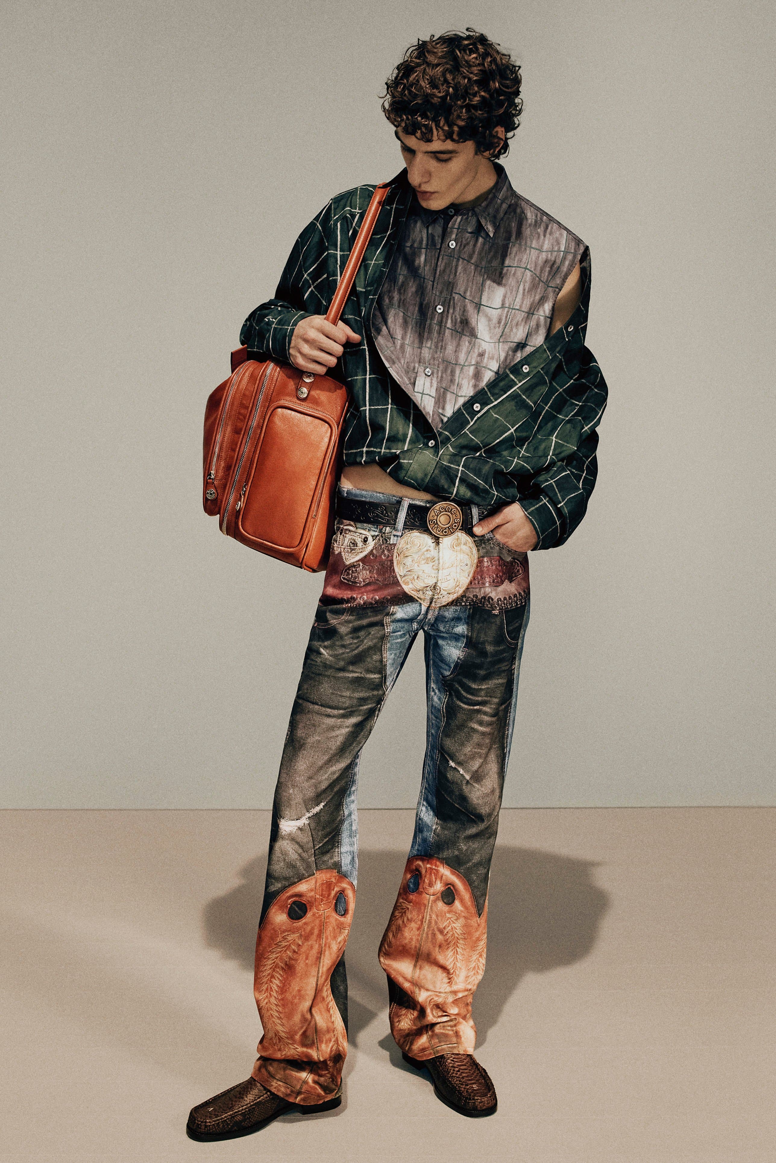 Мужская коллекция Acne Studios осень 2025