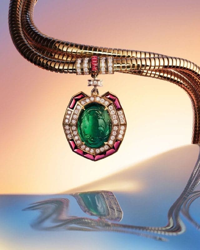 Колье Bvlgari | Фото: bvlgari
