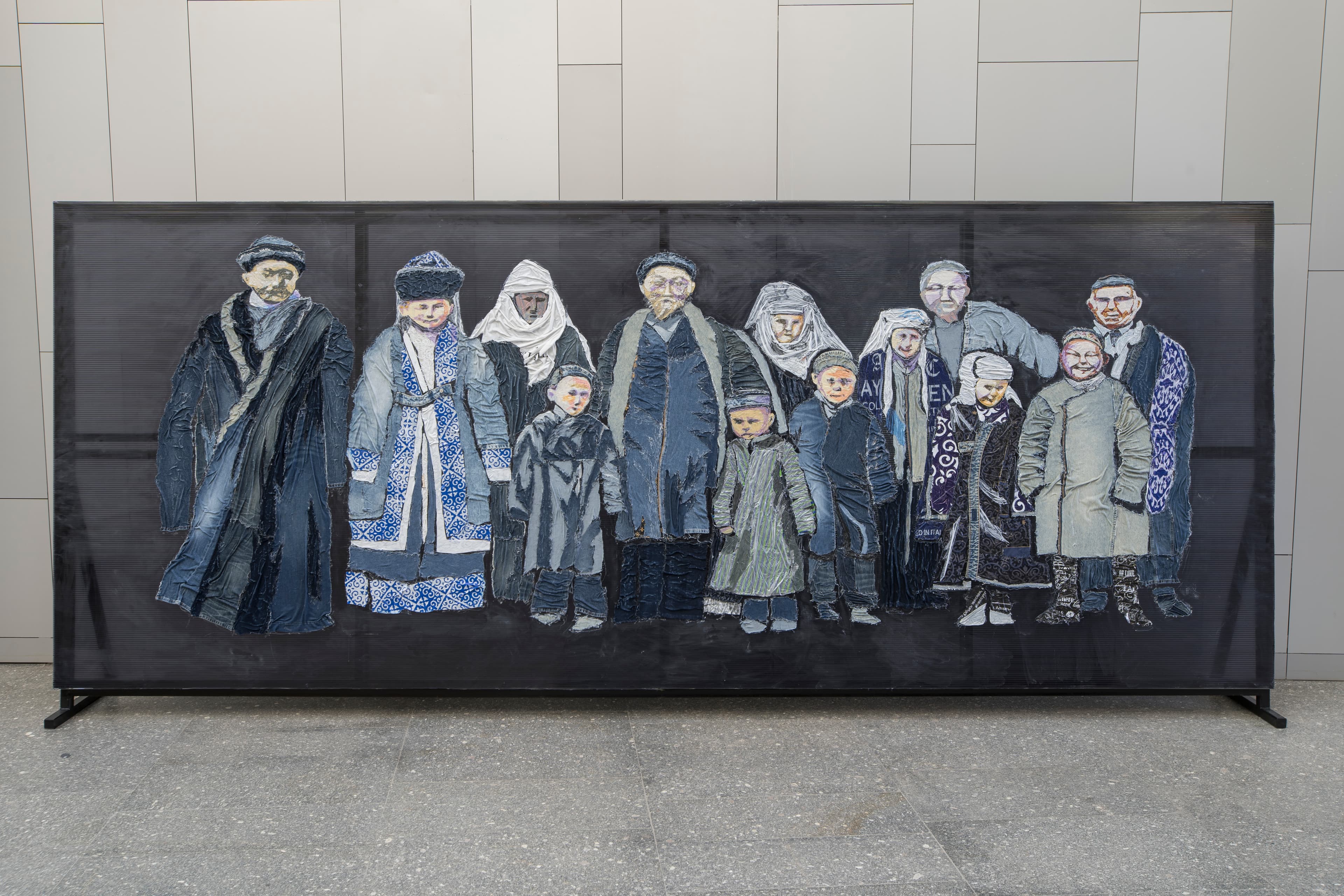 Картина Сауле Сулейменовой «Когда нас начали видеть» | Ярослав Клочков, Теодор Фрост