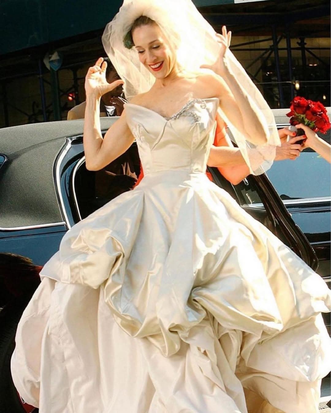 «Sex in the city» киносындағы Керри Бредшоу | Instagram @thewestwoodarchives