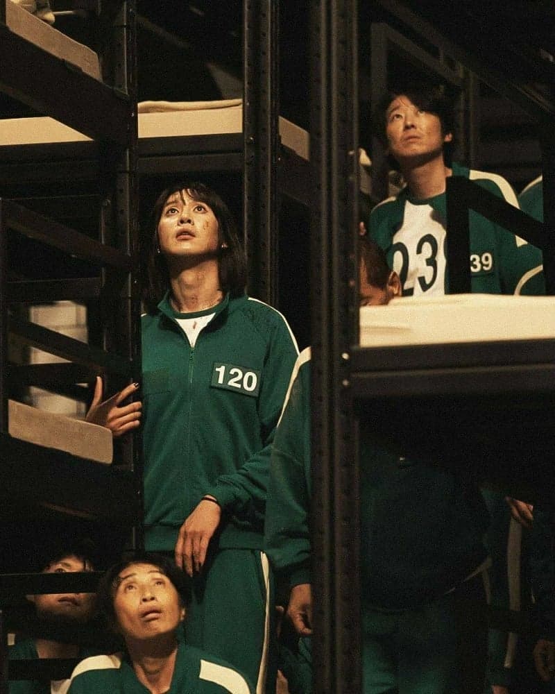 Пак Сон Хун, «Кальмар ойыны» телехикаясынан кадр | Netflix