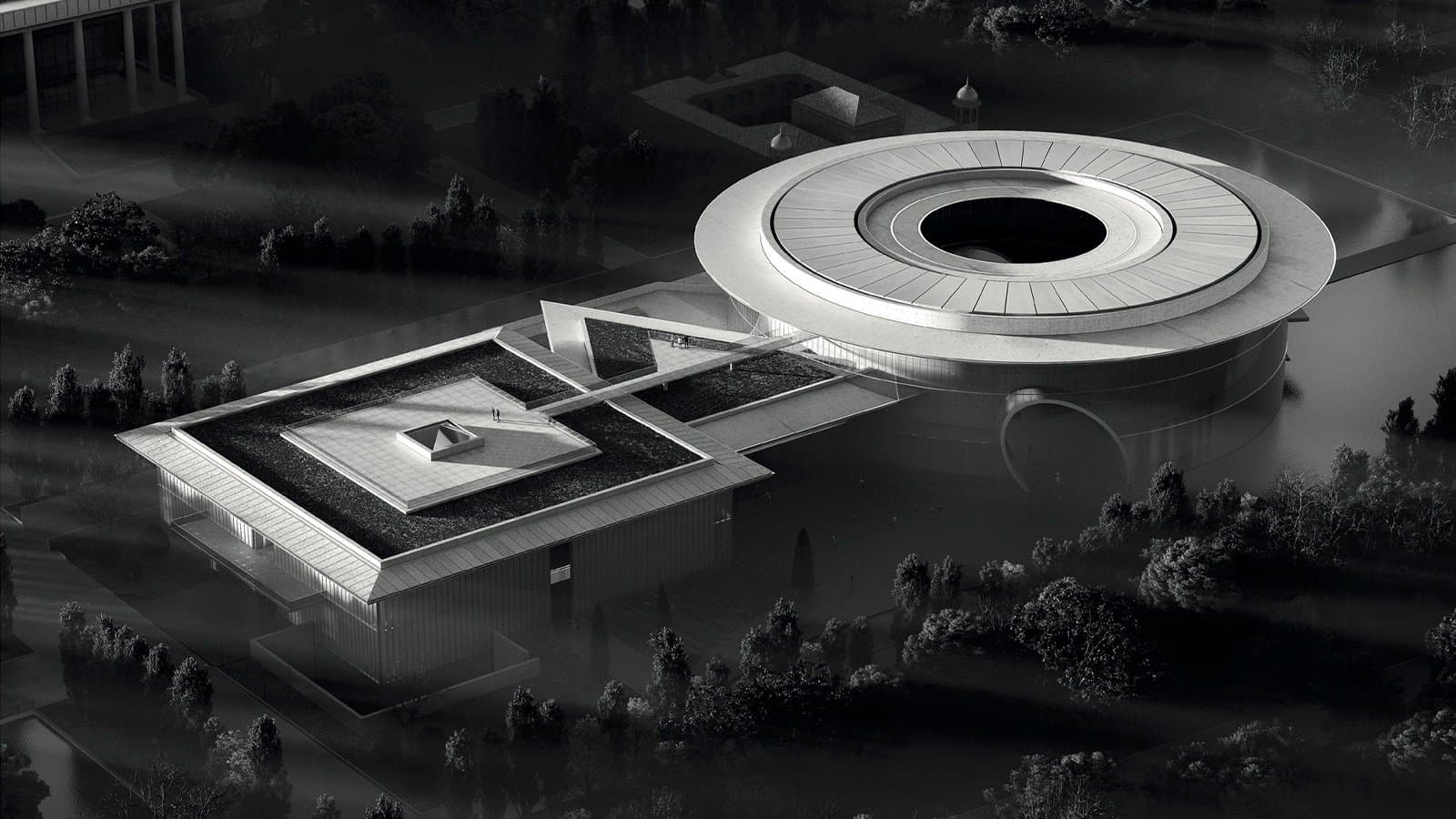 Концепт Национального музея Узбекистана за авторством Тадао Андо