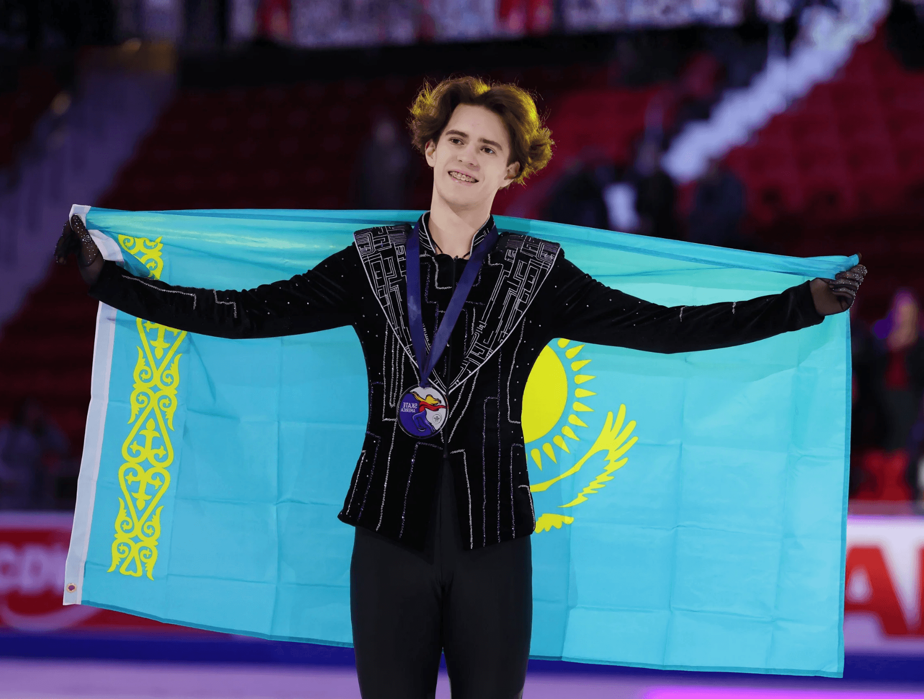 Михаил Шайдоров ISU Skate America Гран-при кезеңінде | Gregory Shamus - International Skating Union/International Skating Union via Getty Images 