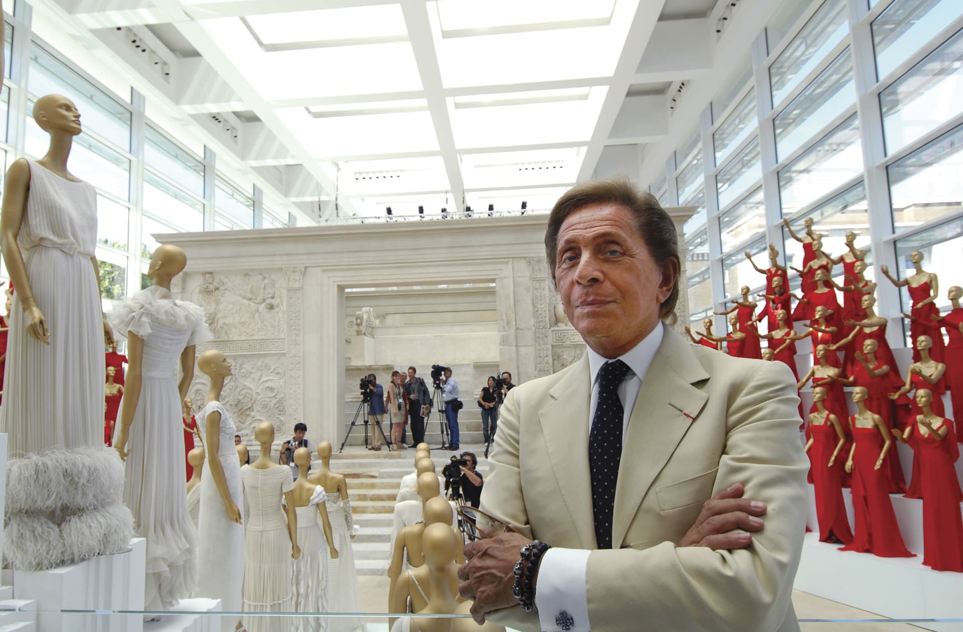 Ретроспективная выставка Valentino a Roma: 45 Years of Style в 2007 году в Риме | Getty Images