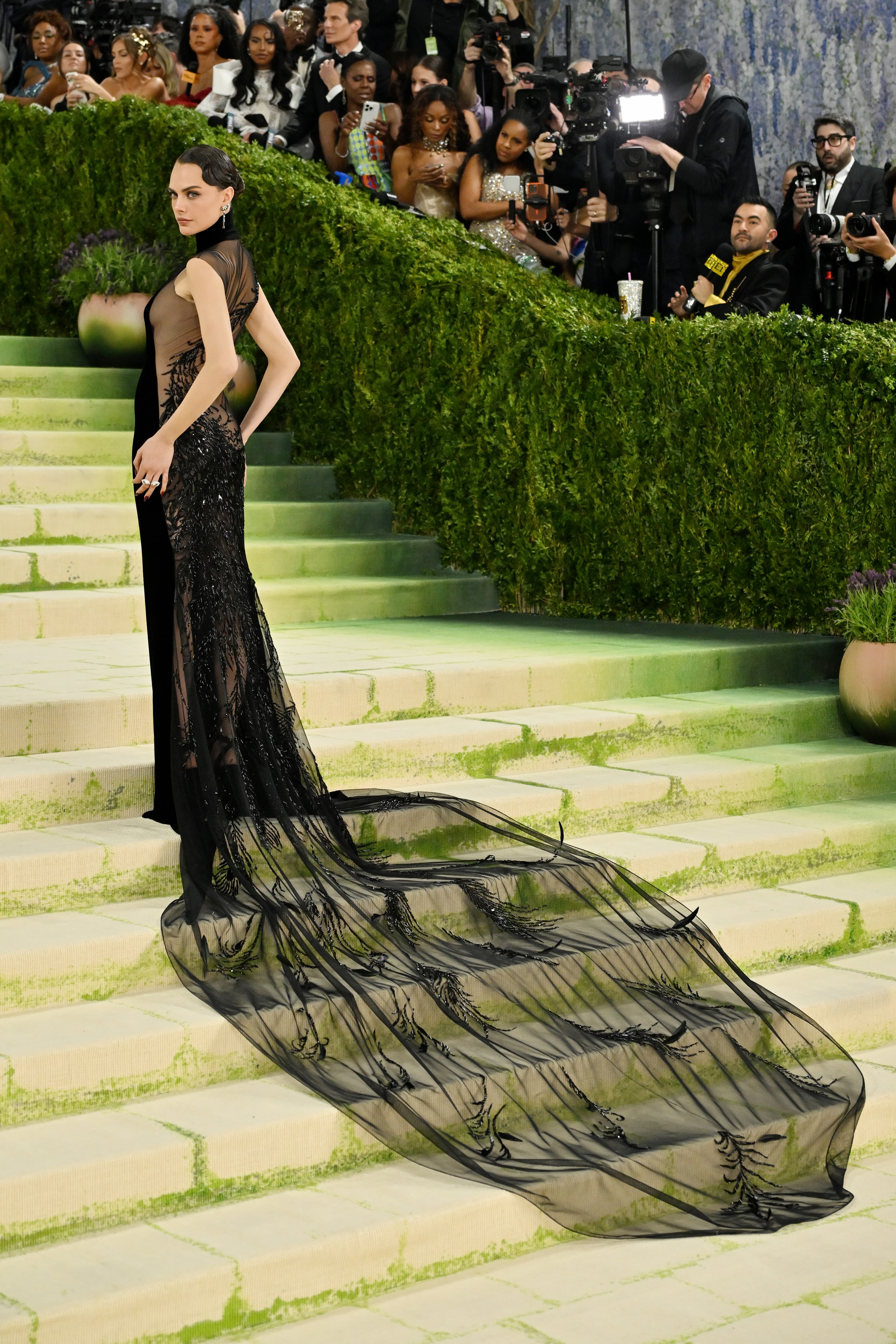 Кара Делевинь на Met Gala 2026 | Michael Buckner / Penske Media via Getty Images