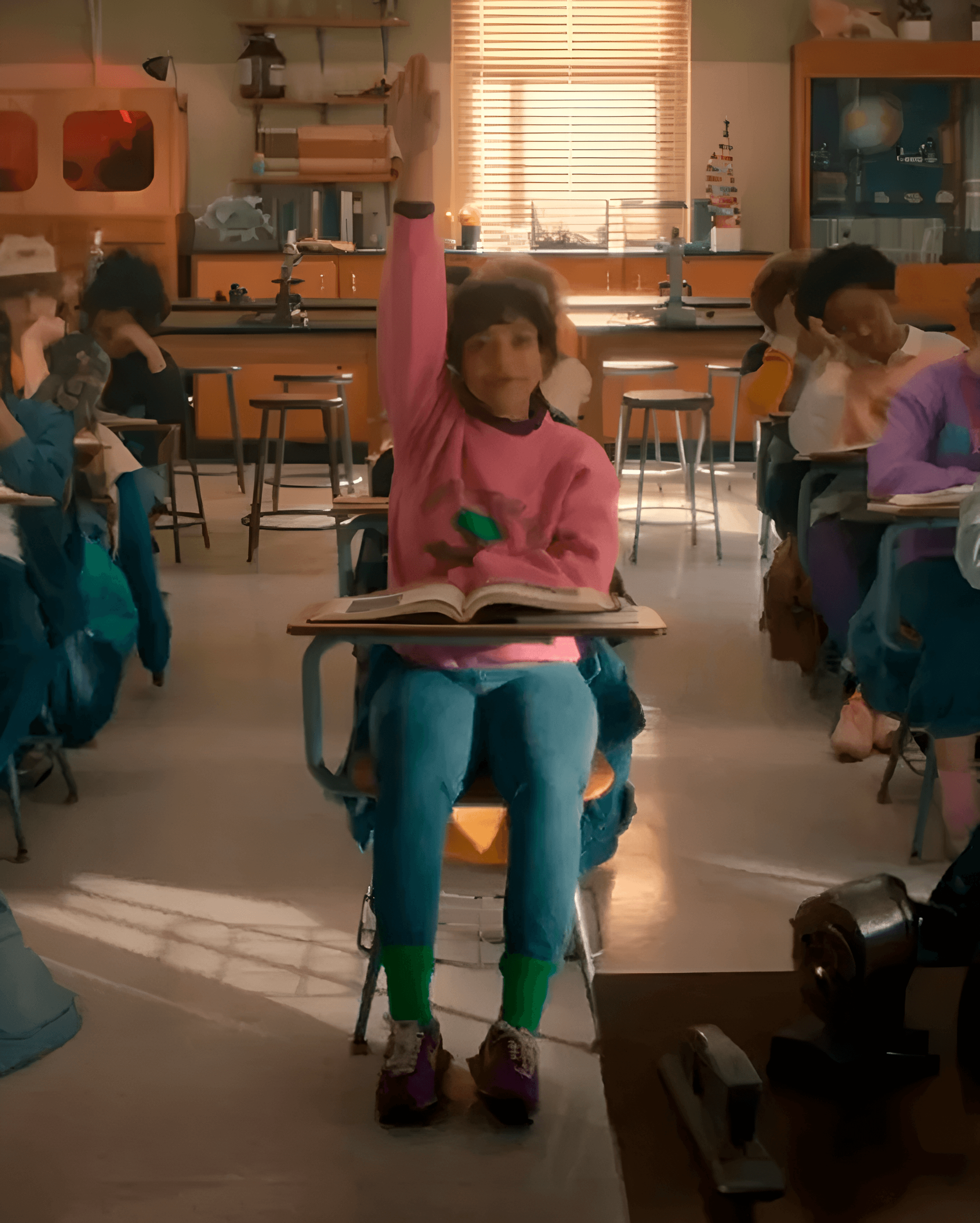 Кадр из сериала «Очень странные дела», 5-й сезон