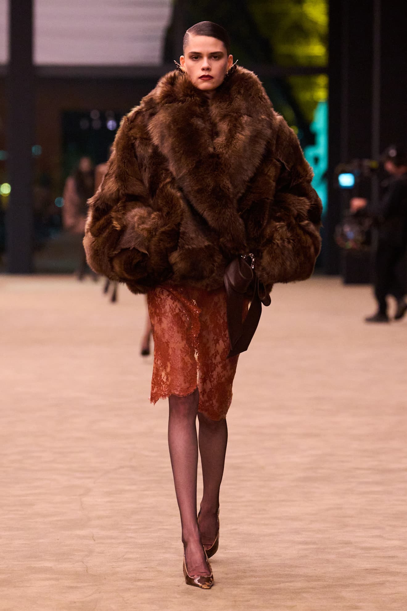 Показ Saint Laurent осень-зима 2026 | Spotlight