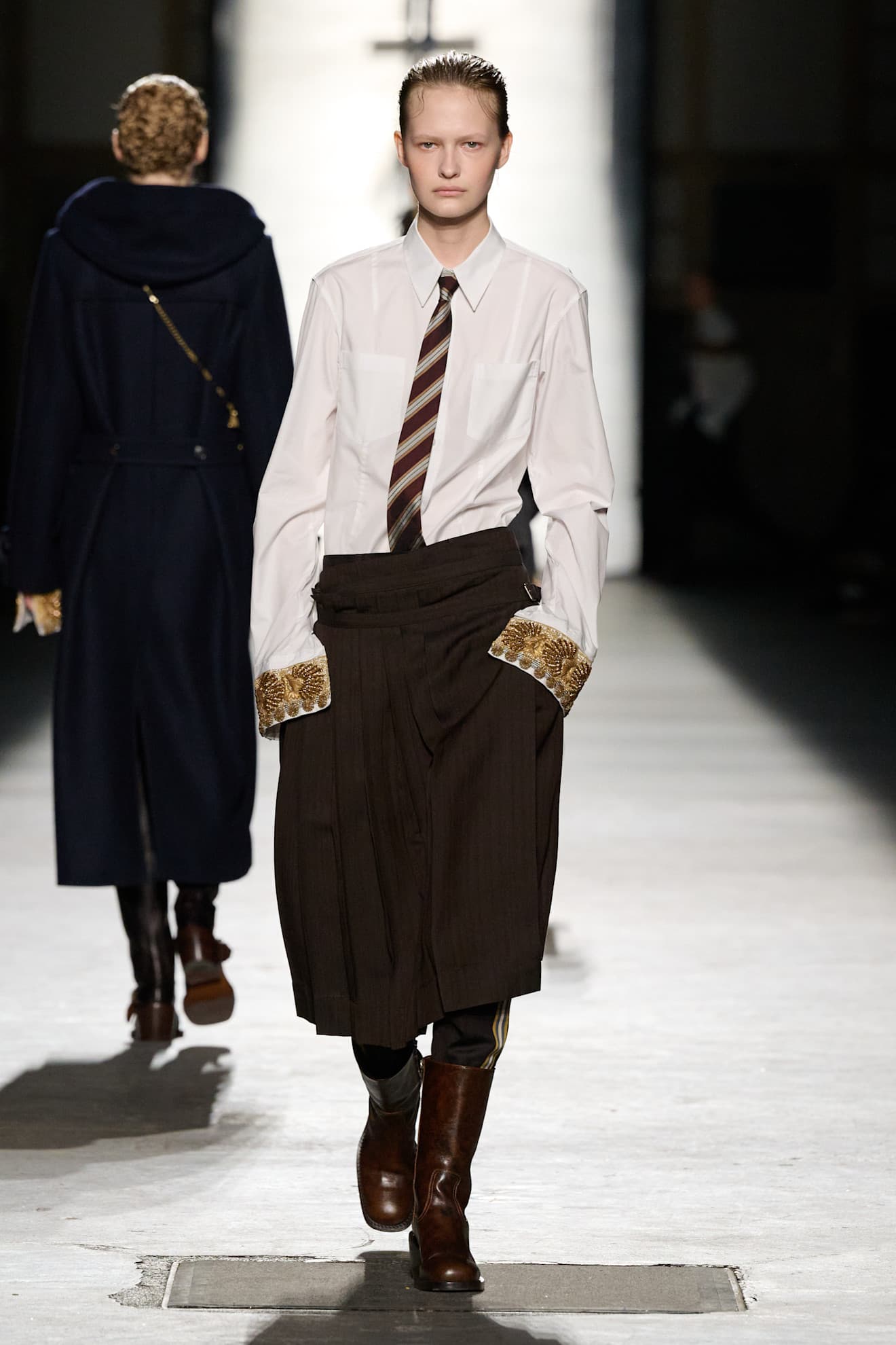 Показ Dries Van Noten осень-зима 2026 | Spotlight