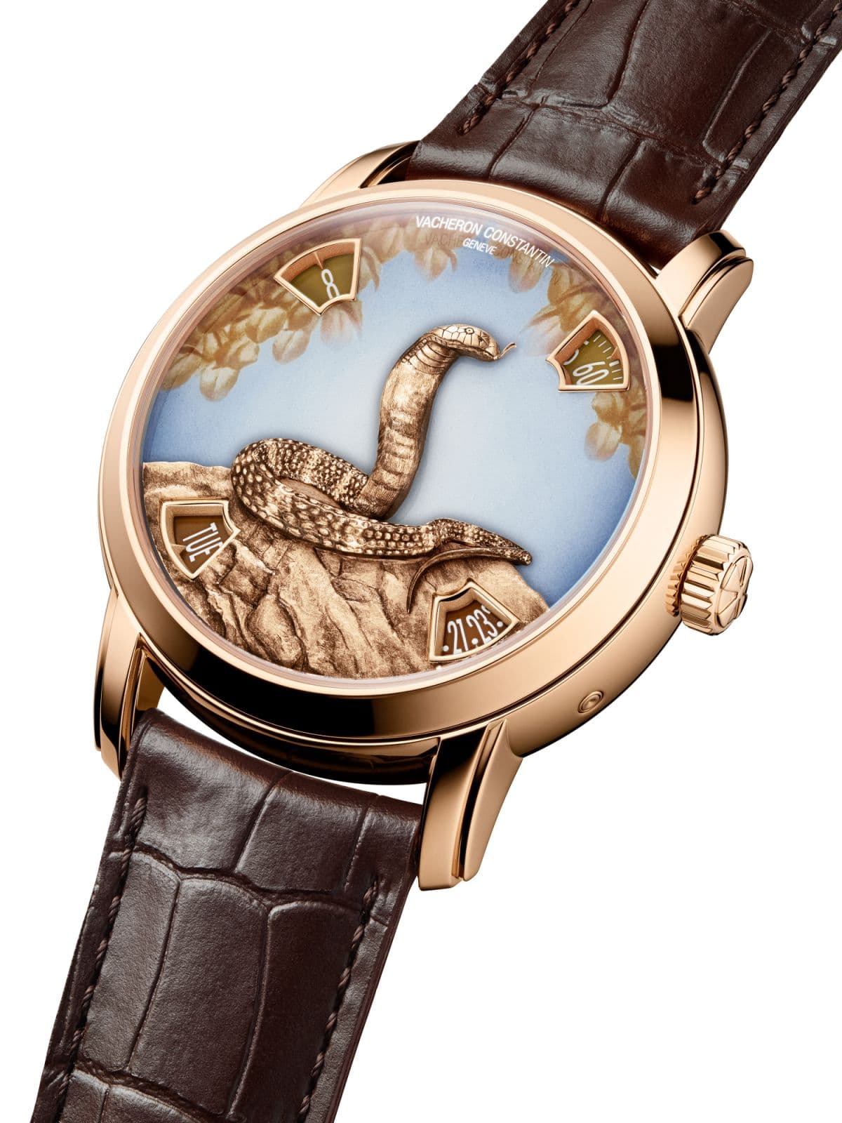 Vacheron Constantin The Legend of the Chinese Zodiac Year of the Snake watch (алқызыл алтын)