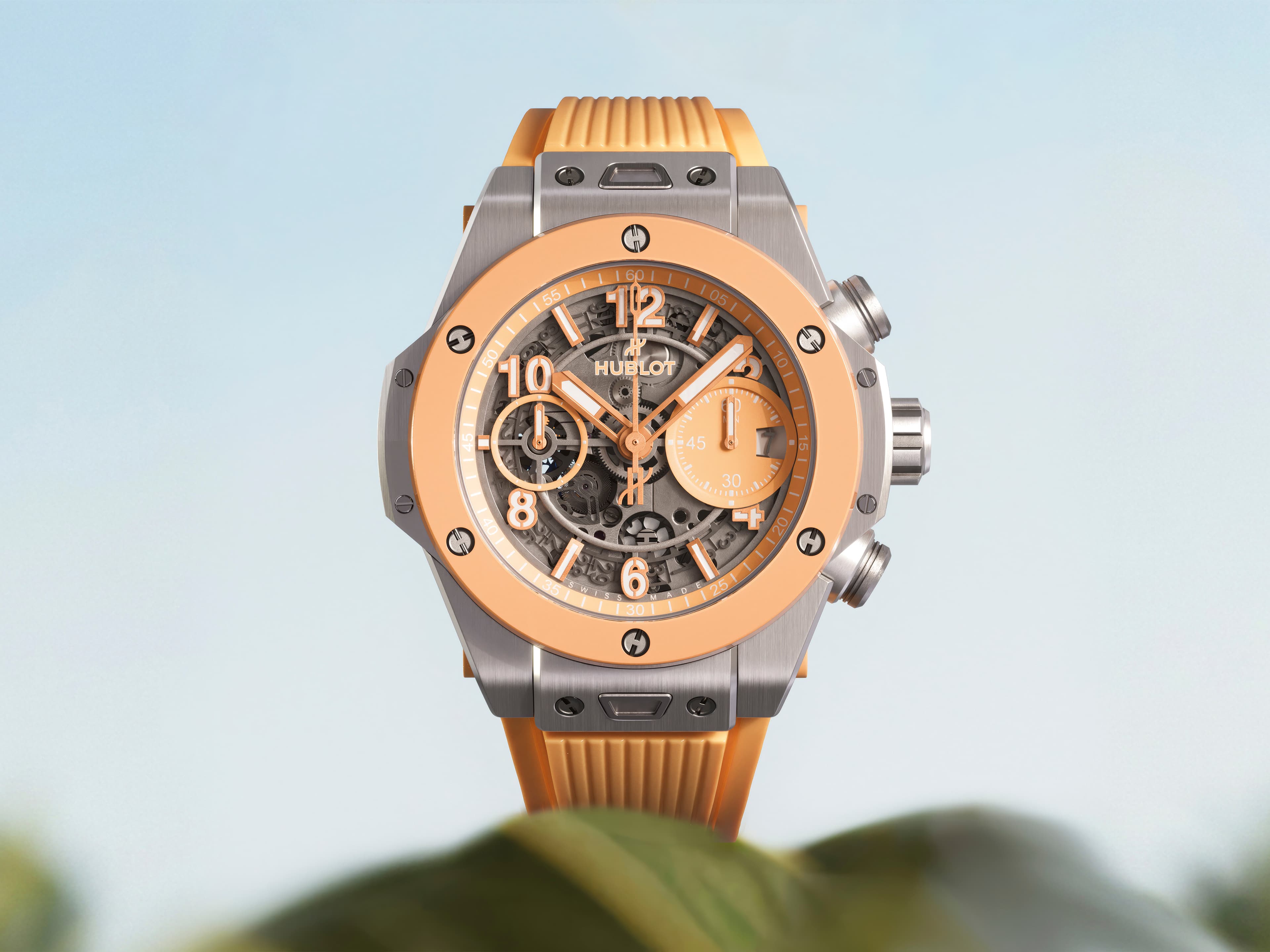 Big Bang Titanium Peach Ceramic | Архив пресс-службы Hublot