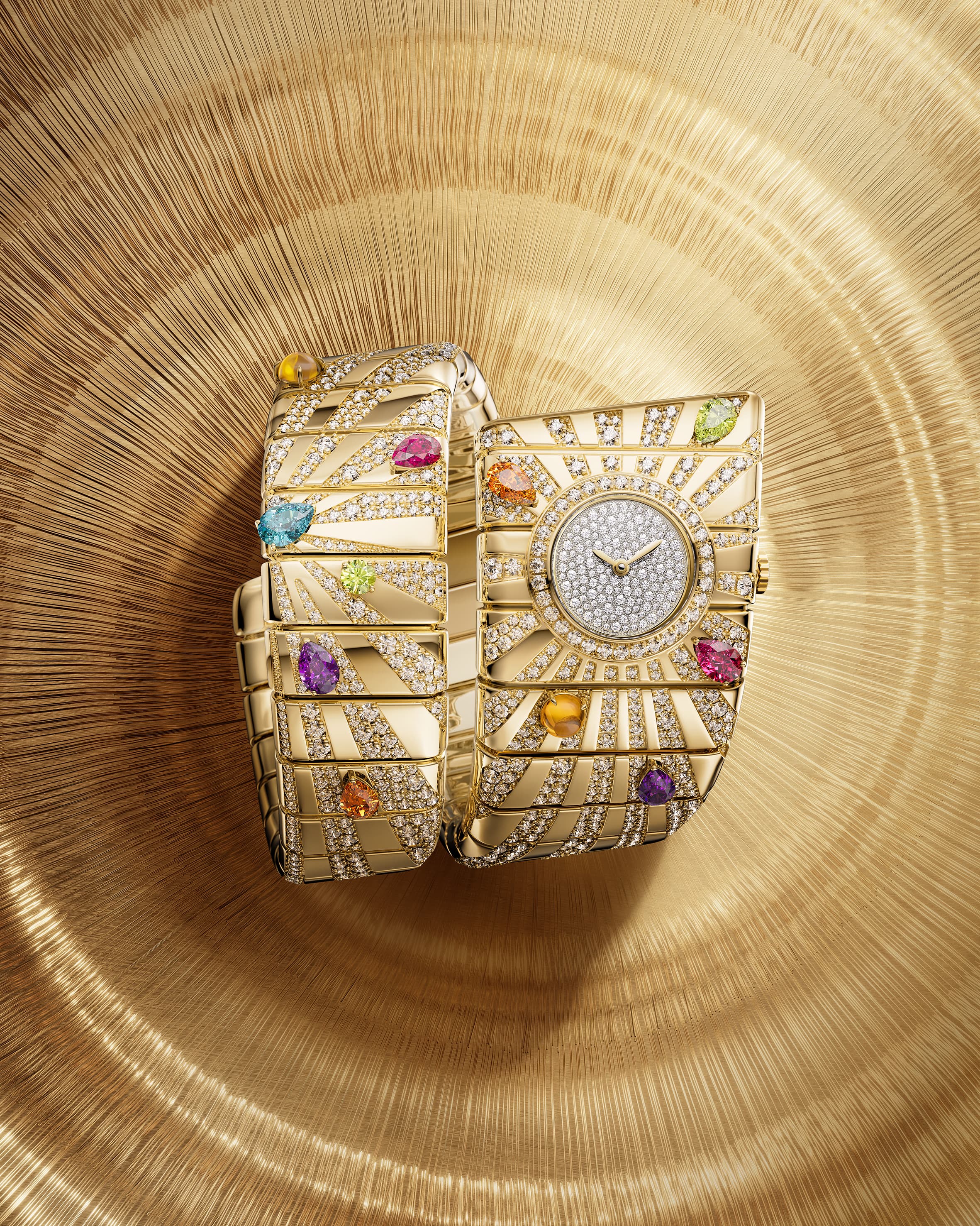 Часы Bvlgari Tubogas Manchette ref. 104093