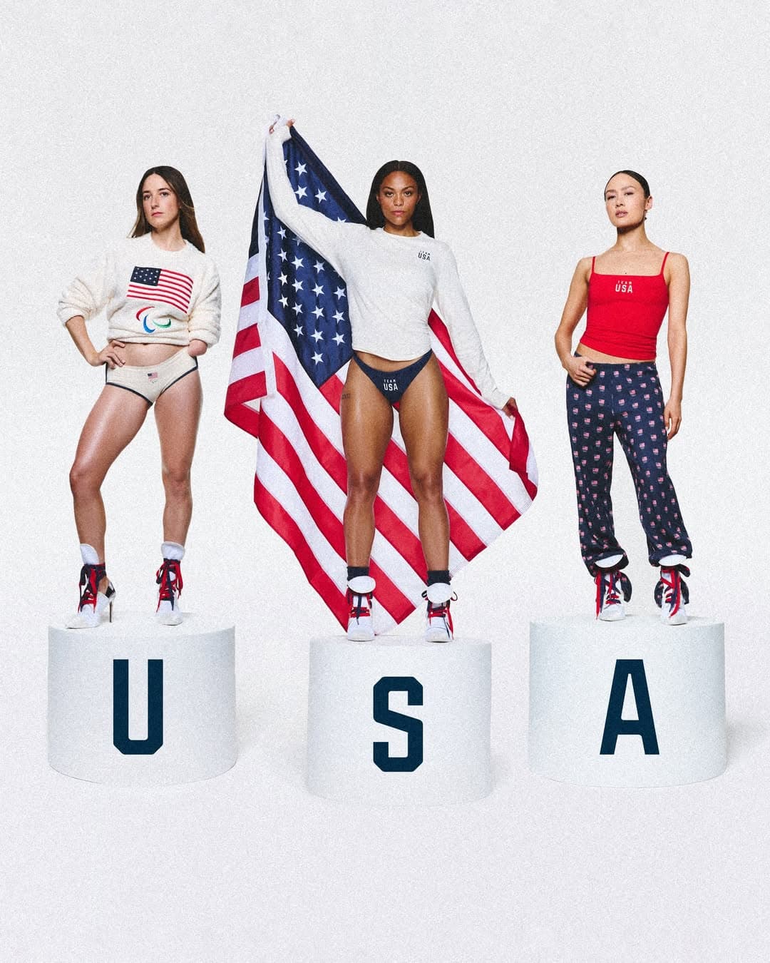 Слева направо: Дани Аравич, Кайша Лав, Мэдисон Чок | Skims